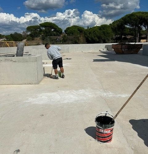 Etanchéité parking préparation du support