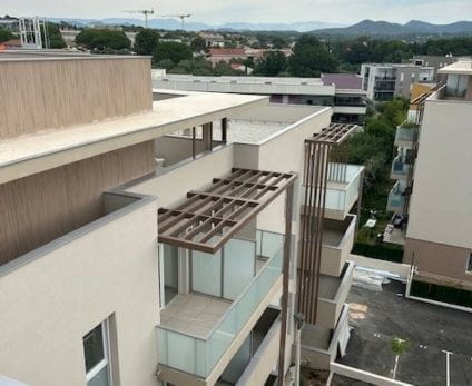 PURE VALESCURE :<br>Étanchéité parking et toiture-terrasse