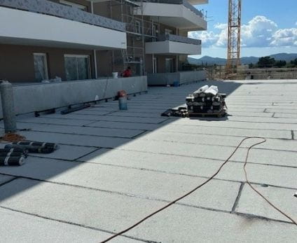 Résidence FUGA :<br>Travaux d’étanchéité