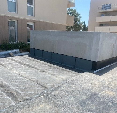 Etanchéité parking - système bicouche ANTIROCK P de chez SOPREMA