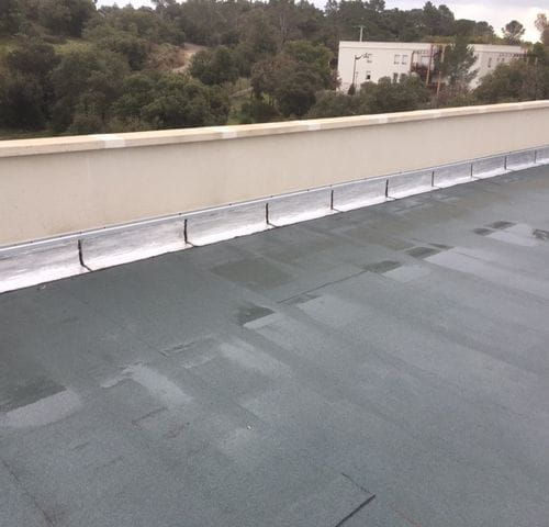 Pose relevé d'étanchéité suite