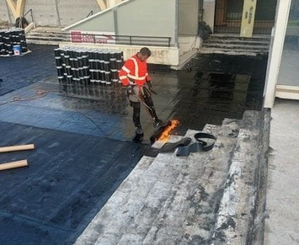 Esterel Nord, Le Zodiac :<br>Travaux d’étanchéité