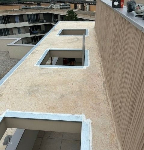 Traitement des casquettes béton - Alsan 320