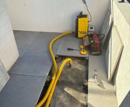 Recherche de fuite par fumigène