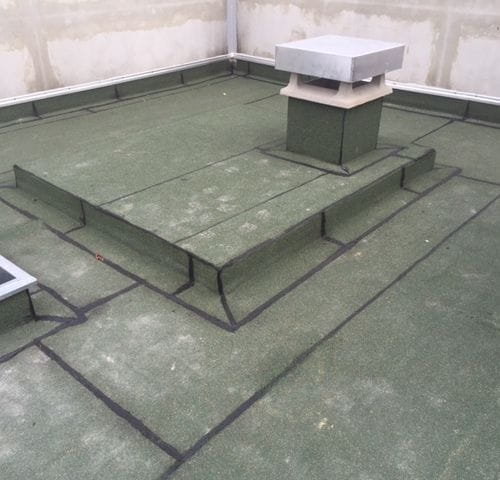 Etanchéité autour de la bouche de ventilation